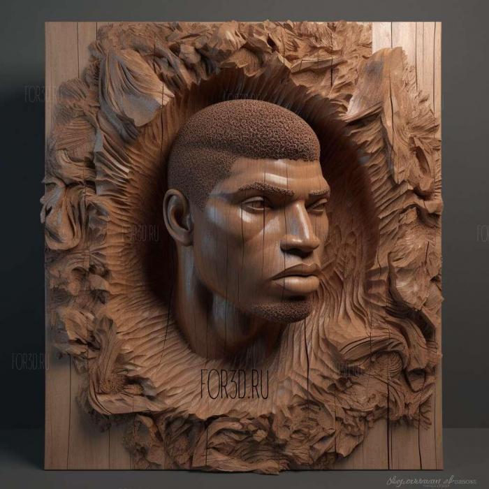 Anthony Joshua 2 stl model for CNC